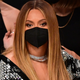 Beyonce attends the Brooklyn Nets v Milwaukee Bucks game at Barclays Center of Brooklyn on June 05, 2021, in New York City.